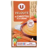 Soupe Velouté de carottes à la crème brique de 1 litre