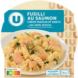 Fusilli au saumon crème fraîche et aneth U 300g