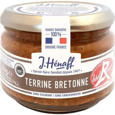 Terrine Bretonne HENAFF, verrine 180g