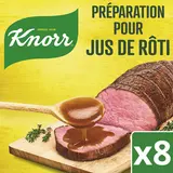 Cubes jus de rôti KNORR, 8 tablettes, 72g