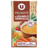 Soupe Velouté de légumes et vermicelles brique de 1litre