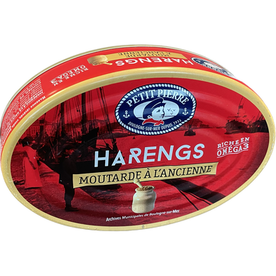 Harengs moutarde à l'ancienne msc PETIT PIERRE, 1/2