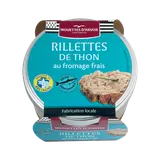 Rillettes thon fromage frais LES MOUETTES D'ARVOR, boîte de 125g