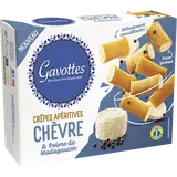 Biscuit apéritif Crêpes chèvre et poibre de Madagascar GAVOTTES 80g