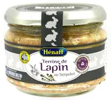 Terrine de lapin au serpolet HENAFF, boîte de 180g