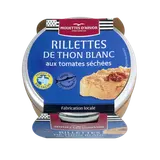 Rillettes thon blanc aux tomates séchée LES MOUETTE D'ARVOR, 125g