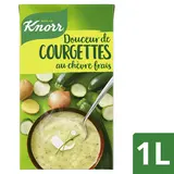 Soupe Douceur de courgettes, chèvre frais KNORR & LA POTAGERE, Brique1L