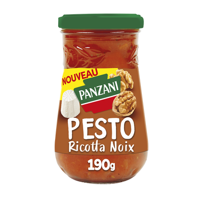 Sauce pesto ricotta noix PANZANI 190g