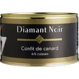 Confit canard 4/6 cuisses tambourin DIAMANT NOIR, 1,350kg