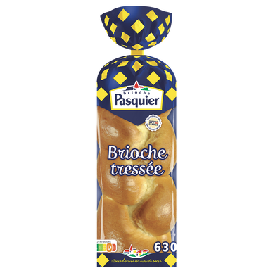 Brioche tressée nature BRIOCHE PASQUIER - 630g