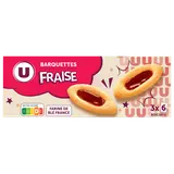Gâteau Barquette à la fraise - paquet 120g