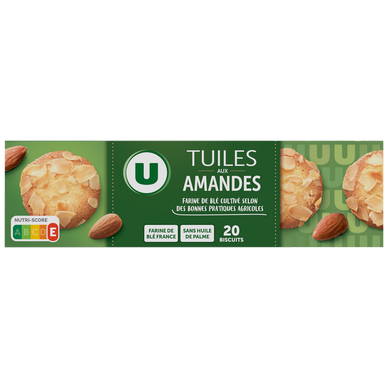 Tuiles aux Amandes  100g