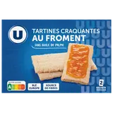 Tartines grillées craquantes au froment sans huile de palme - 250g