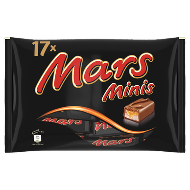 Barres chocolat Caramel Minis MARS 333g