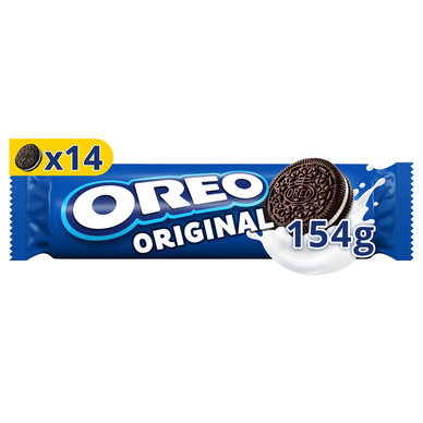 Biscuits au cacao fourrés saveur vanille Original OREO, 14 biscuits, 154g