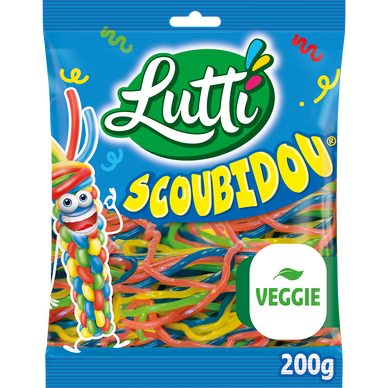 Bonbons Scoubidou aux fruits LUTTI - Sachet de 200g