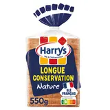 Pain de mie nature longue conservation HARRYS - 550g