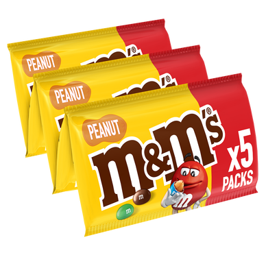 Bonbons chocolat Cacahuètes Peanut M&M'S x5