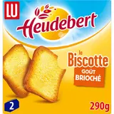 Biscottes Goût brioché HEUDEBERT - Paquet de 32 tranches - 290g