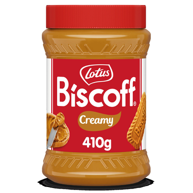 Biscoff Speculoos à tartiner creamy LOTUS, 410g