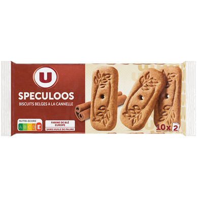 Gâteau Spéculoos biscuit belge canelle sans huile de palme sachet 168g