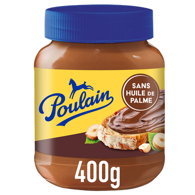 Pâte à tartiner Chocolat noisettes sans huile de palme - Pot de 400g