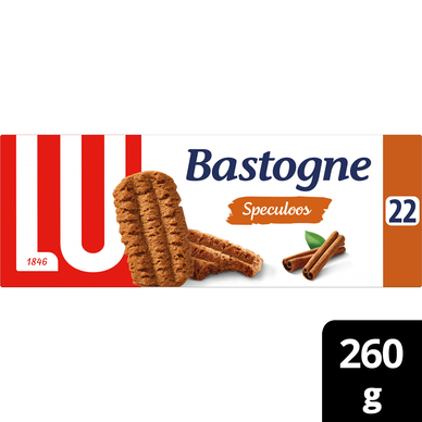 Biscuits céréaliers au Speculoos, Bastogne, LU, 260g