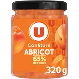 Confiture abricot 65% de fruits, 320g
