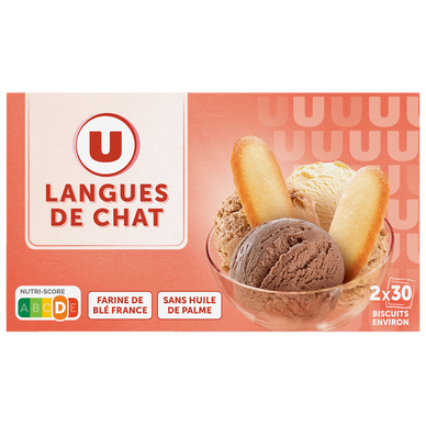 Biscuits Langue de chat 200g