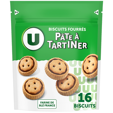 Biscuit fourré pâte à tartiner 240g