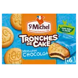 Gâteaux Tronche de cake chocolat - ST MICHEL - x6 - 175g