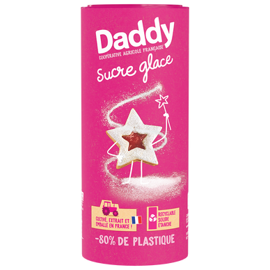 Sucre glace DADDY, saupoudreuse 500g