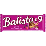 Barre chocolatée fruits des bois BALISTO, x9, 167g