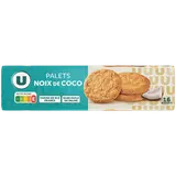 Palets dorés noix de coco  125g