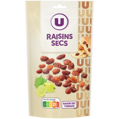Raisins secs  125g