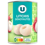 Litchis dénoyautés, boîte 3/4, 250g