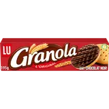 Biscuits sablés nappés au chocolat noir GRANOLA LU, 195g
