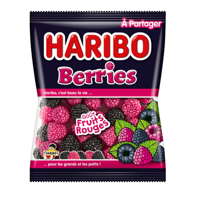 Confiserie fantaisie Berries HARIBO, 200g