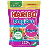 Confiserie dragéifiée dragibus HARIBO doypack 220g