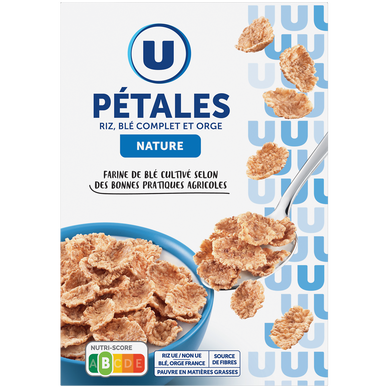 Céréales Pétales de riz & blé orge 500g