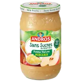 Dessert fruitier de pomme avec morceaux sans sucres ajoutés ANDROS, 695g