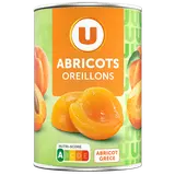 Abricots au sirop léger, boîte 1/2, 230g