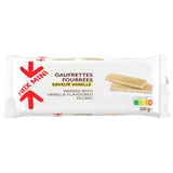 Gaufrettes fourrées saveur vanille PRIX MINI - 150g
