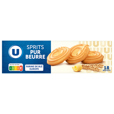 Gâteau Sprits au beurre paquet de 400g