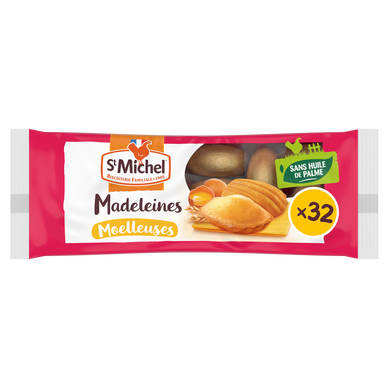 Madeleines natures - ST MICHEL - x32 - 800g