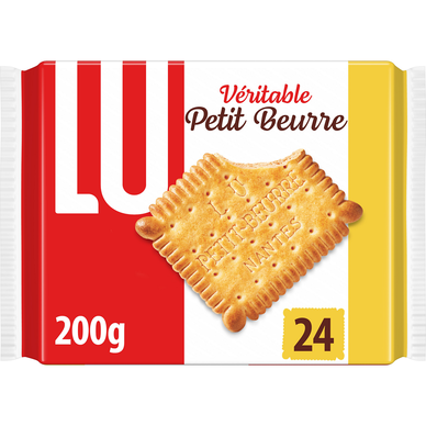 Biscuits céréaliers pur beurre, Véritable Petit Lu, LU, Paquet 200g