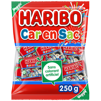 Bonbon Confiserie Carensac HARIBO, sachet multipacks de 250g