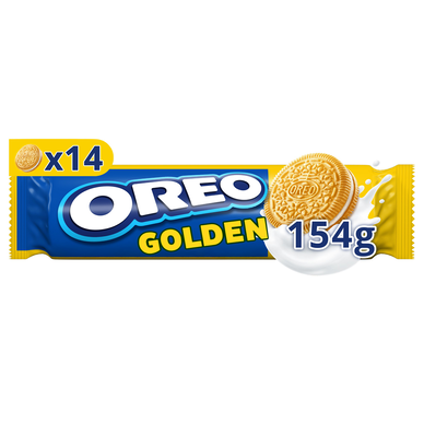 Biscuits fourrés à la vanille Golden OREO, rouleau de 154g