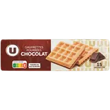 Gaufrettes fourrées chocolat  paquet de 110g