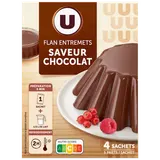 Préparation Entremets pour flan chocolat, 4 doses, 232g
